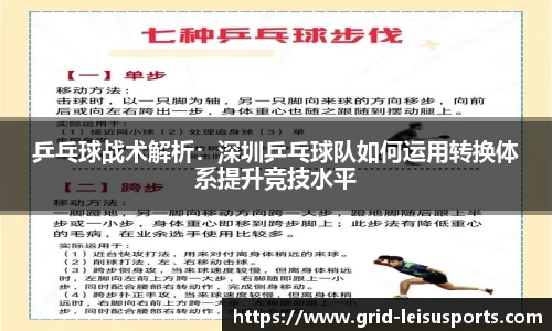 乒乓球战术解析：深圳乒乓球队如何运用转换体系提升竞技水平